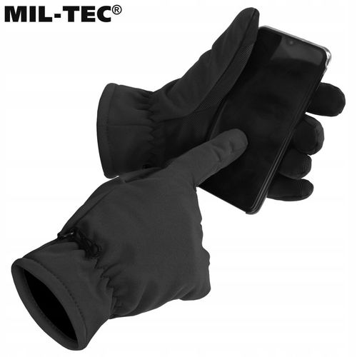 RĘKAWICZKI ZIMOWE MĘSKIE SOFTSHELL 3M THINSULATE DOTYKOWE DO SMARTFONU na Arena.pl