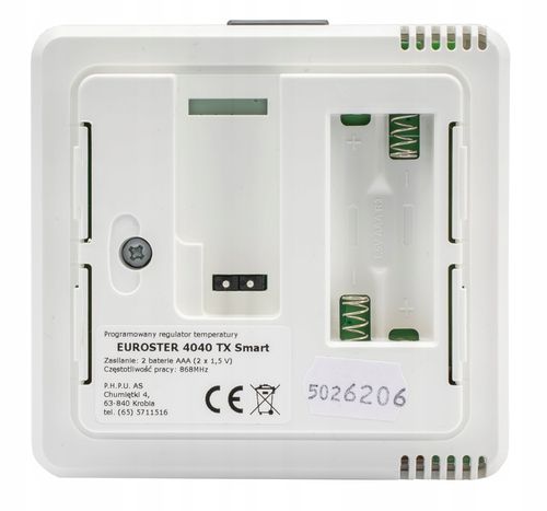 STEROWNIK REGULATOR TERMOSTAT POKOJOWY BEZPRZEWODOWY E4040 SMART- WI-FI NET na Arena.pl