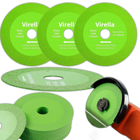 Tarcza Diamentowa Virella 125mm Precyzyjne Cięcia Szkła Gresu Płytek 3szt