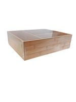 Bambusowy organizer do przechowywania żywności