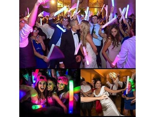 10x pałka piankowa świecąca led świetlna party na Arena.pl