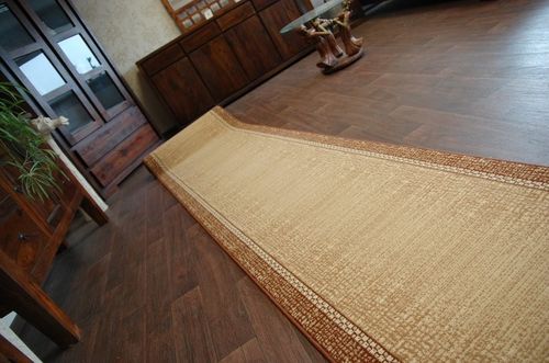 Chodnik OPTIMAL ALOES beż  beż 80 cm na Arena.pl