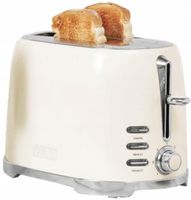 Toster Haden Brighton HAD211835 800W 7 stopni opiekania Kremowy