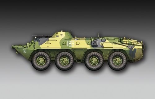 Trumpeter Russian BTR-70 APC late version na Arena.pl