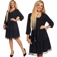 Zjawiskowa Atrakcyjna Modna Sukienka Dużo Rozmiarów POLSKI PRODUKT