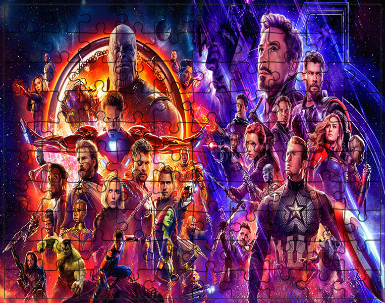 Puzzle Avengers zdjęcie 1
