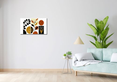 Obraz 70x40cm Kolaż Botaniczny na Arena.pl