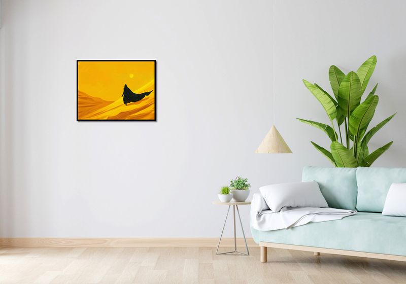 Plakat 65x50cm Pustynia Wzywa zdjęcie 4