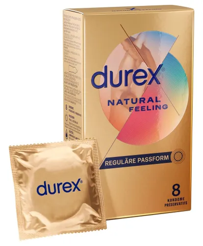 durex natural feeling prezerwatywy 8 szt bez lateksu real feel na Arena.pl