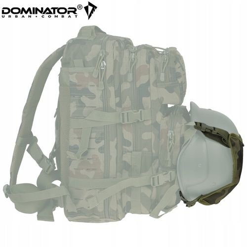 UCHWYT NA HEŁM KASK OCHRONNY KARIMATĘ ŚPIWÓR NOSZAK NA PLECAK PL CAMO wz.93 na Arena.pl