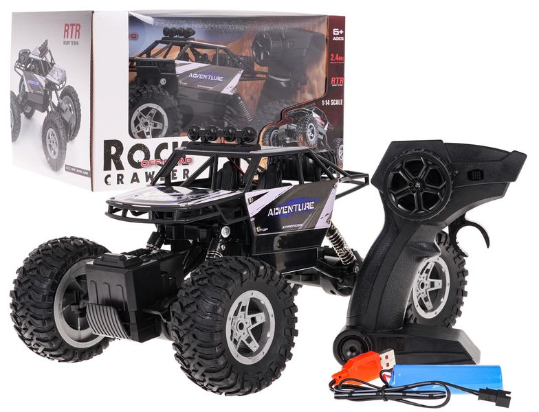 Crawler 1:14 Rock Shake R/C Niebieski zdjęcie 8