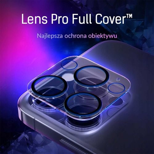 szkło hartowane 3mk lens pro full cover apple iphone 15 pro/15 pro max na Arena.pl
