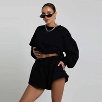 Chiara Wear - Szorty dresowe - czarne S