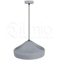 Metalowa LAMPA wisząca GAVLE 307453 Il mio minimalistyczna OPRAWA zwis szary