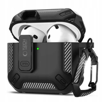 TECH-PROTECT CARBONOX APPLE AIRPODS 4 BLACK