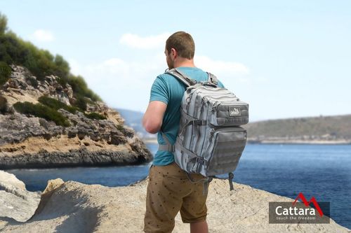 Plecak - 45 l NIEBIESKI-SZARY na Arena.pl