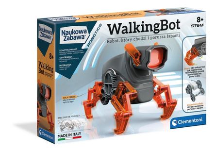 Clementoni Naukowa Zabawa WalkingBot 50059