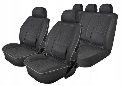 POKROWCE SAMOCHODOWE PROFILOWANE NA FOTELE GRUBE TŁOCZONE ANATOMICZNE na Arena.pl