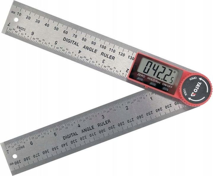 KĄTOMIERZ ELEKTRONICZNY CYFROWY YATO 200mm 360° zdjęcie 1