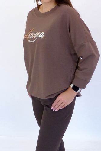 Fango Bluza Damska z Wyszywanym Napisem UNI na Arena.pl