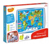Smily Play Tablet Moja pierwsza mapa ODKRYWAM ŚWIAT Zabawka edukacyjna