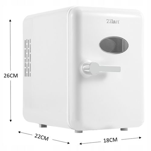 MINI LODÓWKA PRZENOŚNA TURYSTYCZNA GRZANIE CHŁODZENIE CICHA LED 4L na Arena.pl