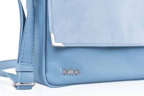 LISTONOSZKA CROSSBODY LIBRE FB08 NIEBIESKI/PLUSZ na Arena.pl