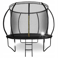 Trampolina Dla Dzieci Ogrodowa 305 z Drabinką i Siatką Szybkoschnąca 100kg