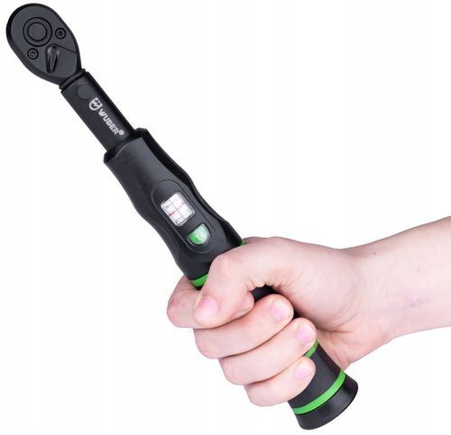 KLUCZ DYNAMOMETRYCZNY 1/4" Z BLOKADĄ 1-25NM CERTYFIKAT KALIBRACJI WALIZKA na Arena.pl