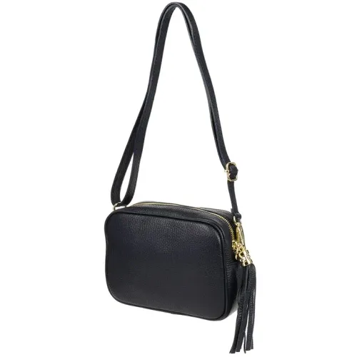 torebka listonoszka z frędzlem skórzana na Arena.pl