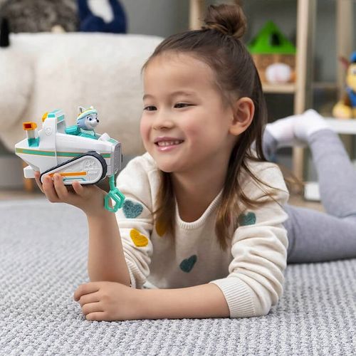 PSI PATROL POJAZD SKUTER PŁUG SNIEŻNY + FIGURKA EVEREST MIĘTOWY KUBRACZEK na Arena.pl