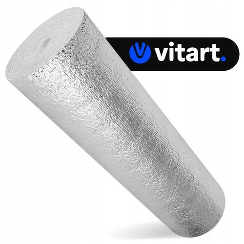 Ekran zagrzejnikowy VitArt 10000 x 500 x 3 mm ODBIJAJĄCY CIEPŁO MATA na Arena.pl