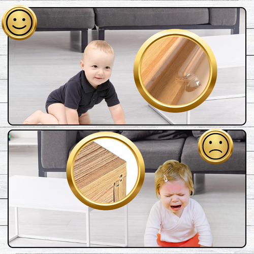 bezbarwna taśma zabezpieczająca kanty mebli listwa na rogi osłona krawędzi na Arena.pl