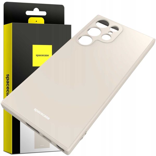 Spacecase Silicone Case Galaxy S23 Ultra Bone zdjęcie 10