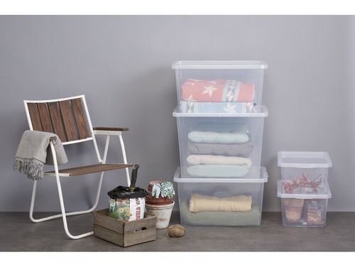 Pojemnik z pokrywą do przechowywania basic box 3,5l uniwersalny organizer na Arena.pl