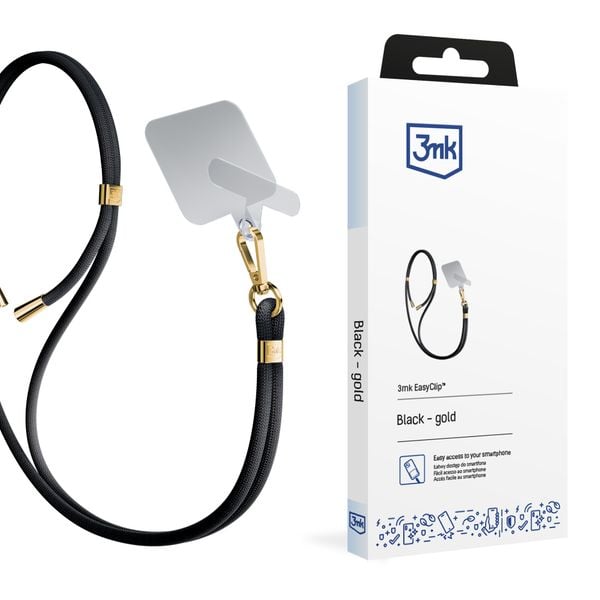Accessories Black (gold) - 3mk EasyClip zdjęcie 1