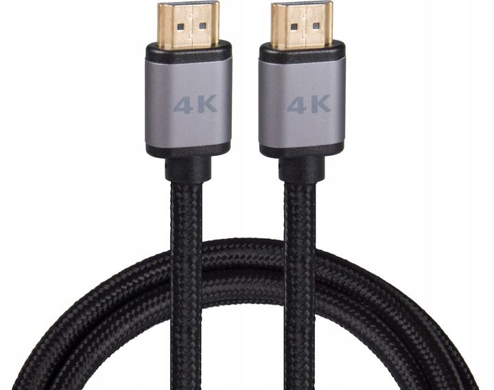 KABEL HDMI 2.0 4K UHD 3d 48bit SLIM 10m zdjęcie 4