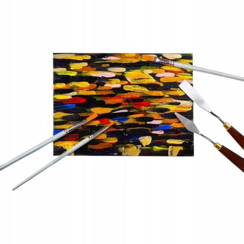 ZESTAW CZARNE PŁÓTNO MALARSKIE PODOBRAZIE 25x30 CM GRUBE BAWEŁNA GRUNTOWANE na Arena.pl