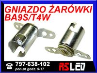 oprawa żarówki ba9s T4W gniazdow wtyk do LED