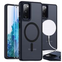 Etui do SAMSUNG GALAXY S20 FE do MagSafe i 2x SZKŁO MATT PLECKI CASE