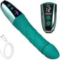 Wibrator Damski 12 Programów Ekran Led, Sex Gadżet Erotyczny Dla Par, Usb