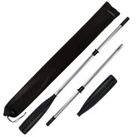 Aluminiowe Wiosło Szalupowe Rozkładane do łodzi John Paddle + manszeta + pokrowiec (komplet - 2 sztuki) 200 cm