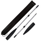 Aluminiowe Wiosło Szalupowe Rozkładane do łodzi John Paddle + manszeta + pokrowiec (komplet - 2 sztuki) 200 cm