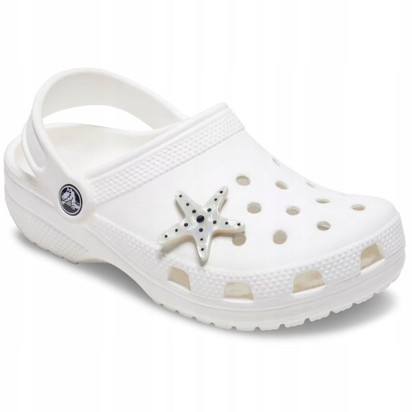 Crocs Przypinki Jibbitz Piny Do Butów Silver Starfish zdjęcie 2