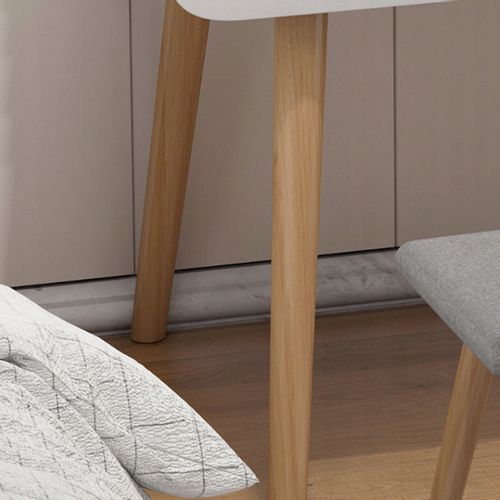 Toaletka z lustrem biała duża loft 80 cm na Arena.pl