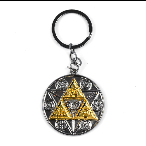 Triforce | 7 cm | Metal | Brelok | Zelda na Arena.pl