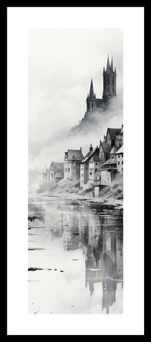 Plakat 30,5x91,5cm Mglisty Refleks na Arena.pl