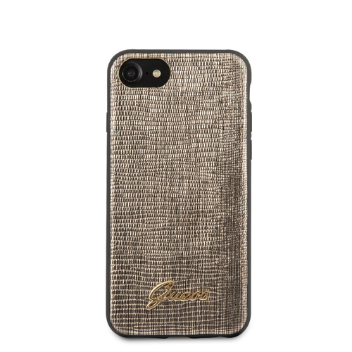 Guess Lizard Case - Etui do iPhone SE 2020 / 8 / 7 (Gold) na Arena.pl