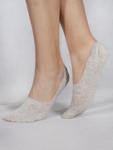 Skarpety stopki dziewczęce skarpetki gładkie szare 3PAK 31-34 YOCLUB na Arena.pl