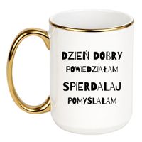Duży Biało-Złoty 450 ml